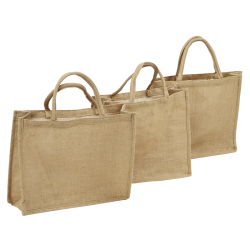 Jute tas 40 cm x 33 cm